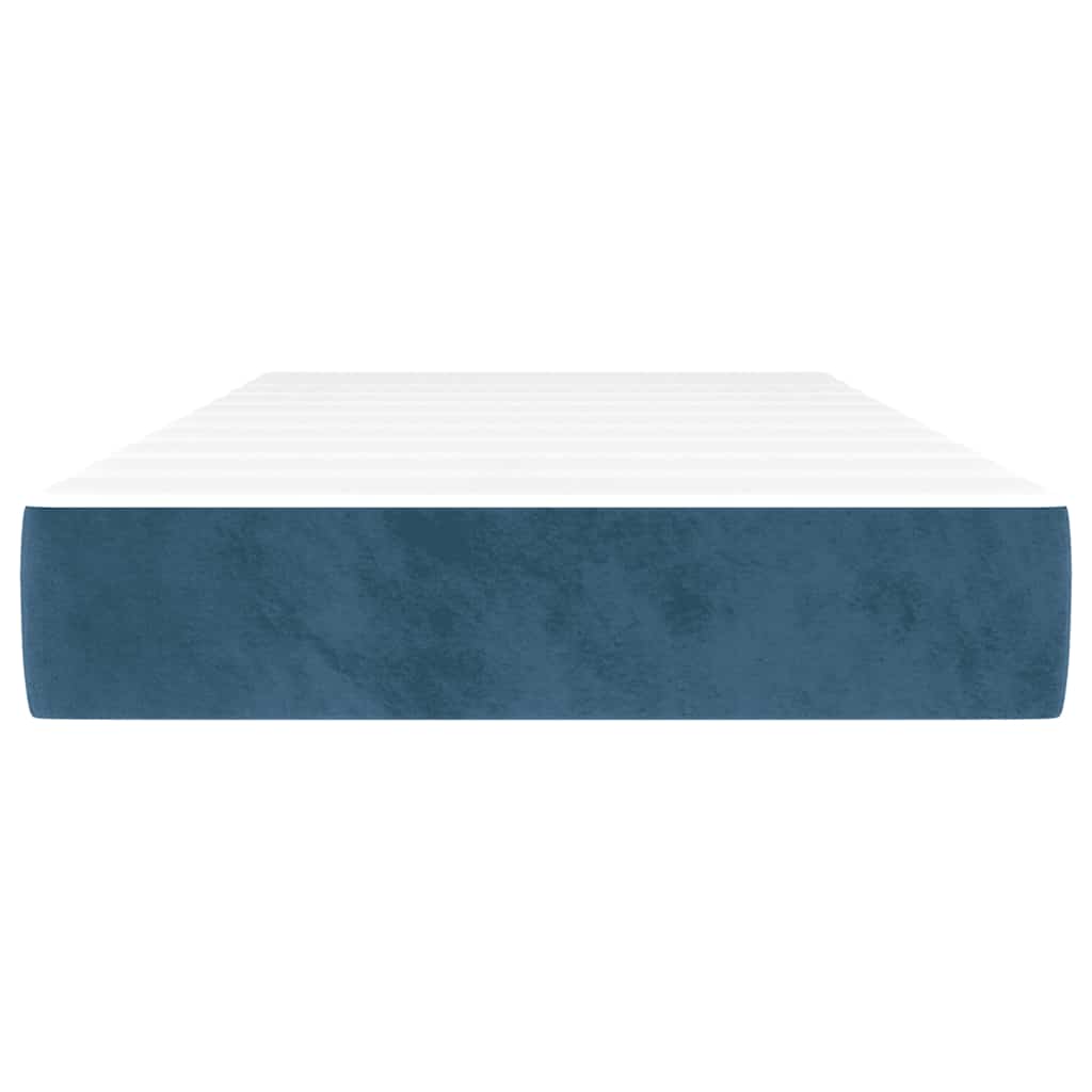 Matelas de lit à ressorts ensachés 80x210x20 cm velours - XIOS