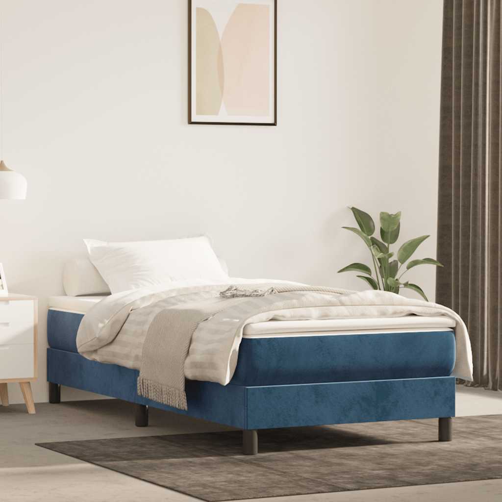 Matelas de lit à ressorts ensachés 80x210x20 cm velours - XIOS