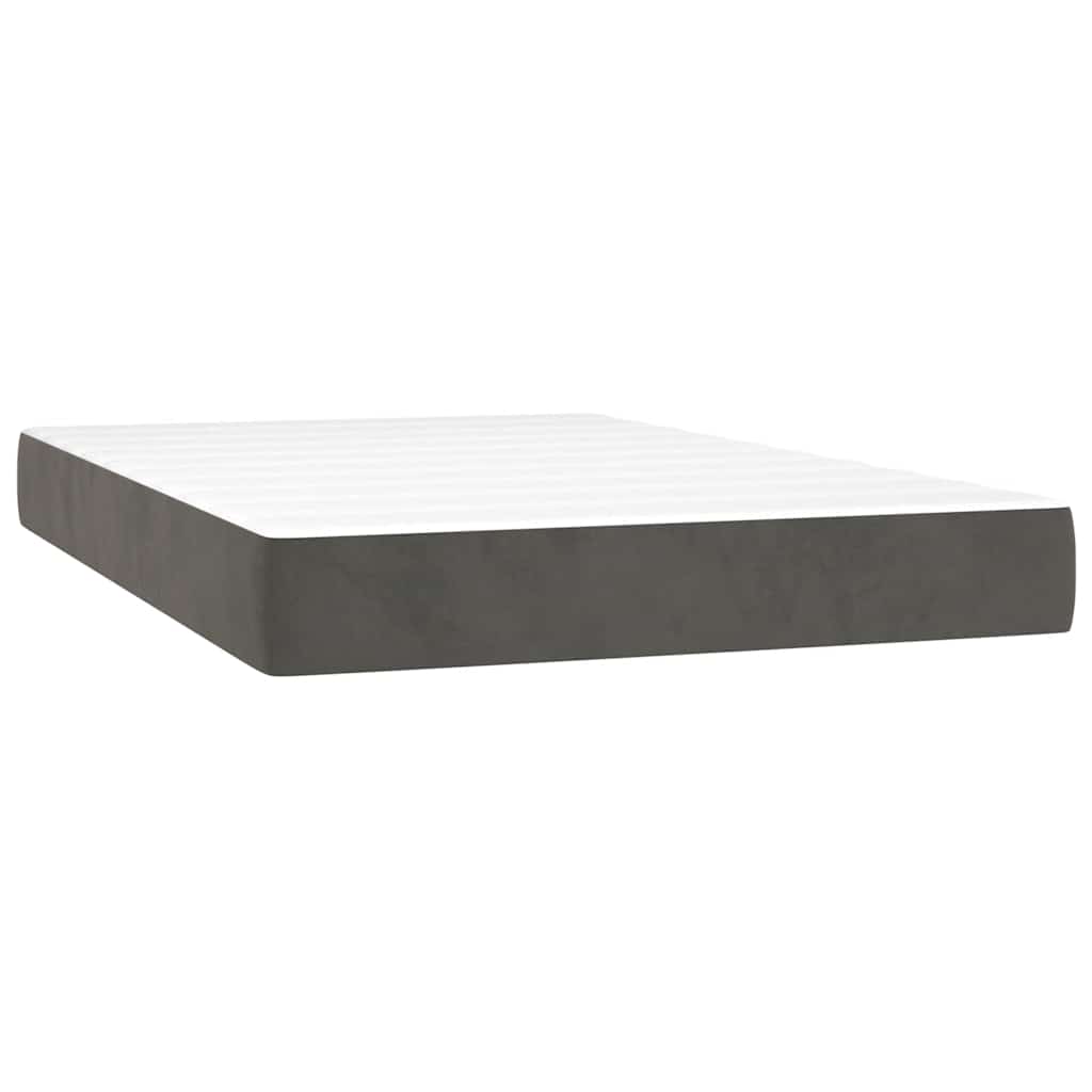 Matelas de lit à ressorts ensachés 120x220x20 cm velours - XIOS