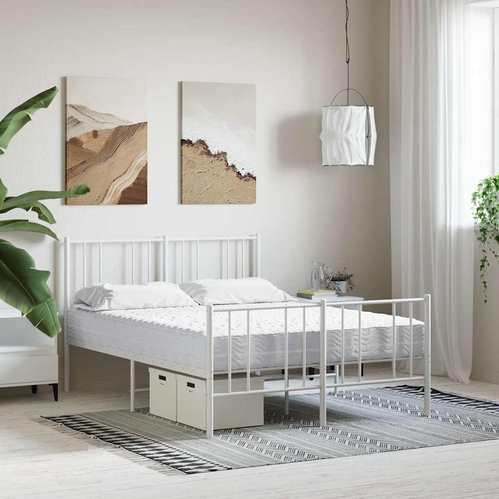 Matelas en mousse blanc 120x210 cm dureté H2 H3 - XIOS