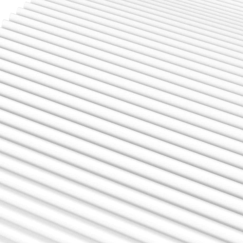 Matelas en mousse blanc 120x210 cm dureté H2 H3 - XIOS