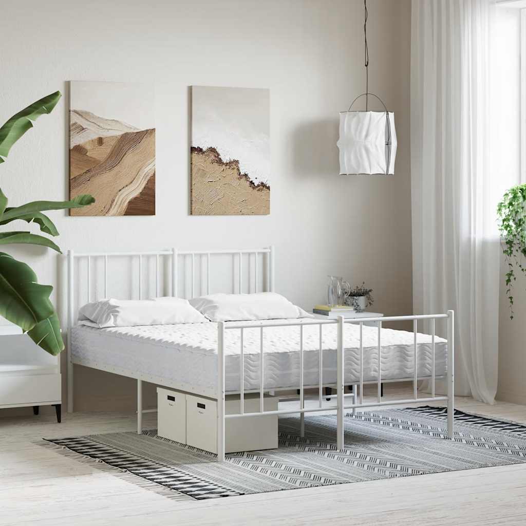 Matelas en mousse blanc 140x210 cm dureté H2 H3 - XIOS