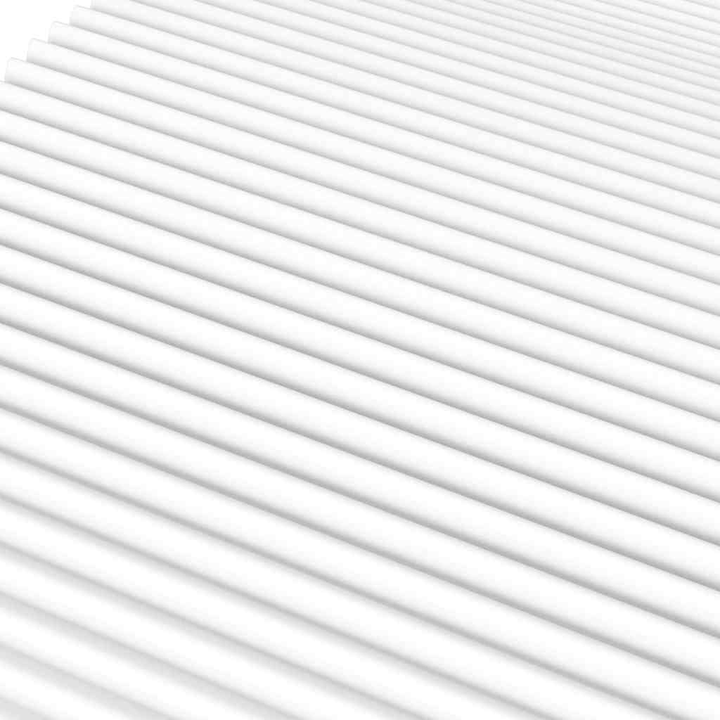 Matelas en mousse blanc 120x220 cm dureté H2 H3 - XIOS
