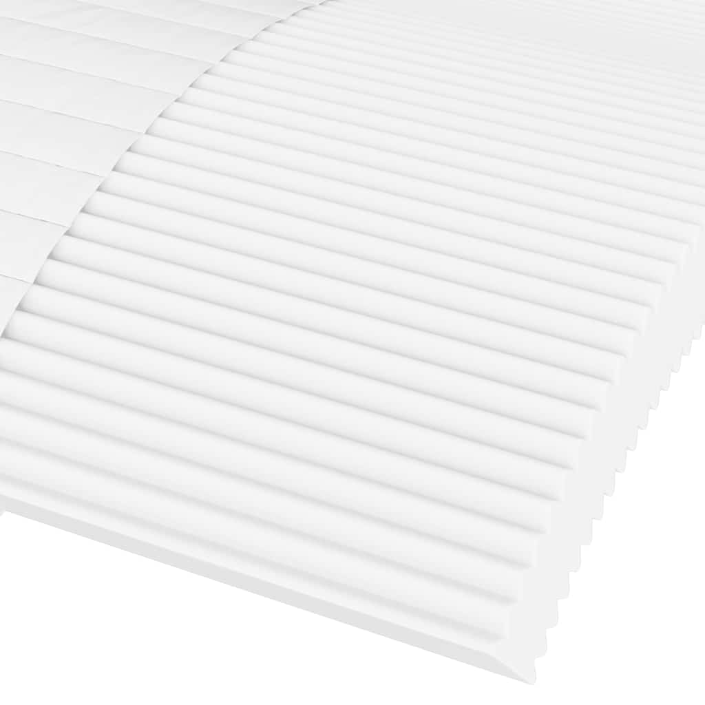 Matelas en mousse blanc 160x220 cm dureté H2 H3 - XIOS