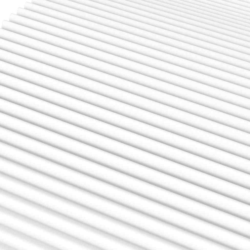 Matelas en mousse blanc 200x220 cm dureté H2 H3 - XIOS