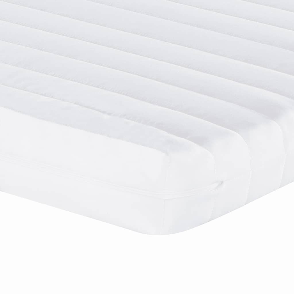 Matelas en mousse blanc 80x210 cm 7 zones dureté 20 ILD - XIOS