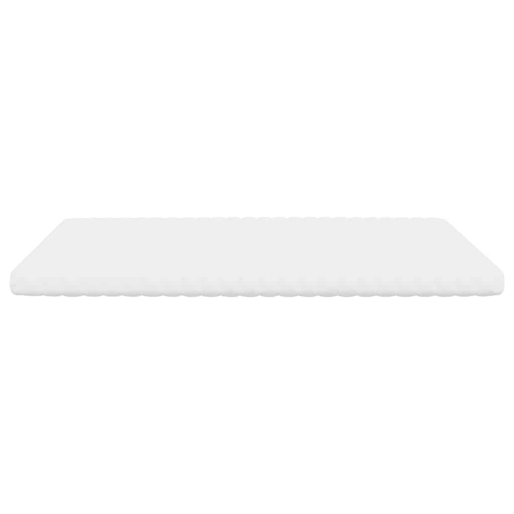 Matelas en mousse blanc 160x210 cm 7 zones dureté 20 ILD - XIOS