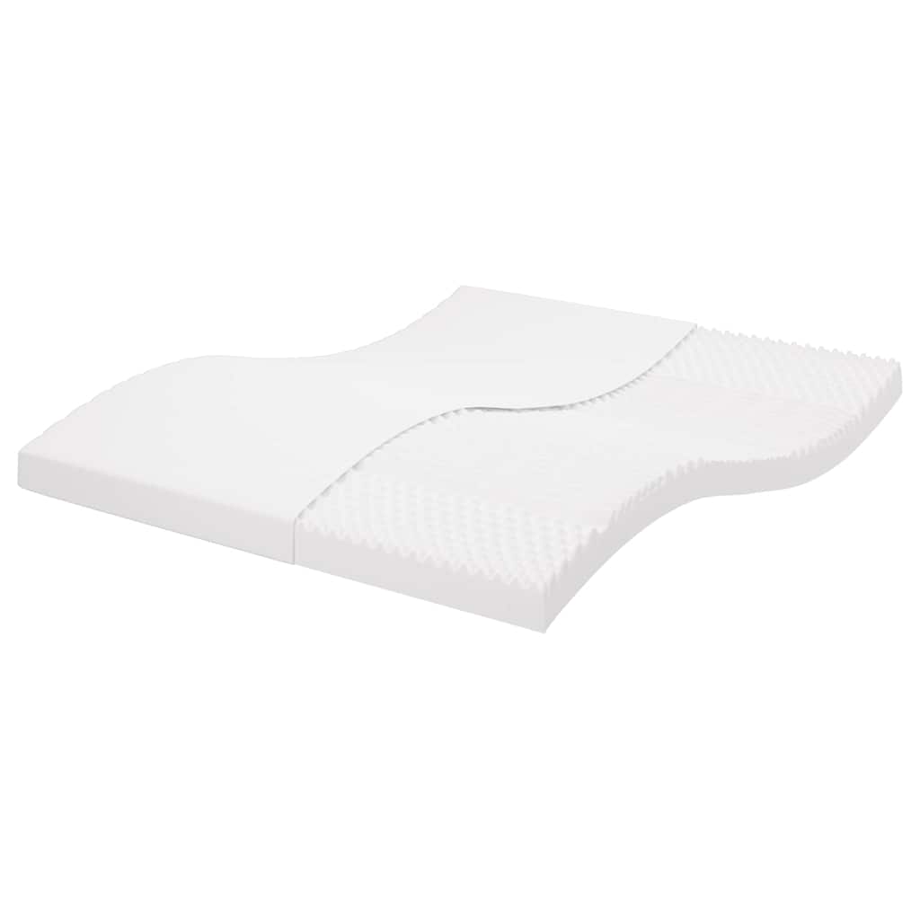 Matelas en mousse blanc 200x210 cm 7 zones dureté 20 ILD - XIOS