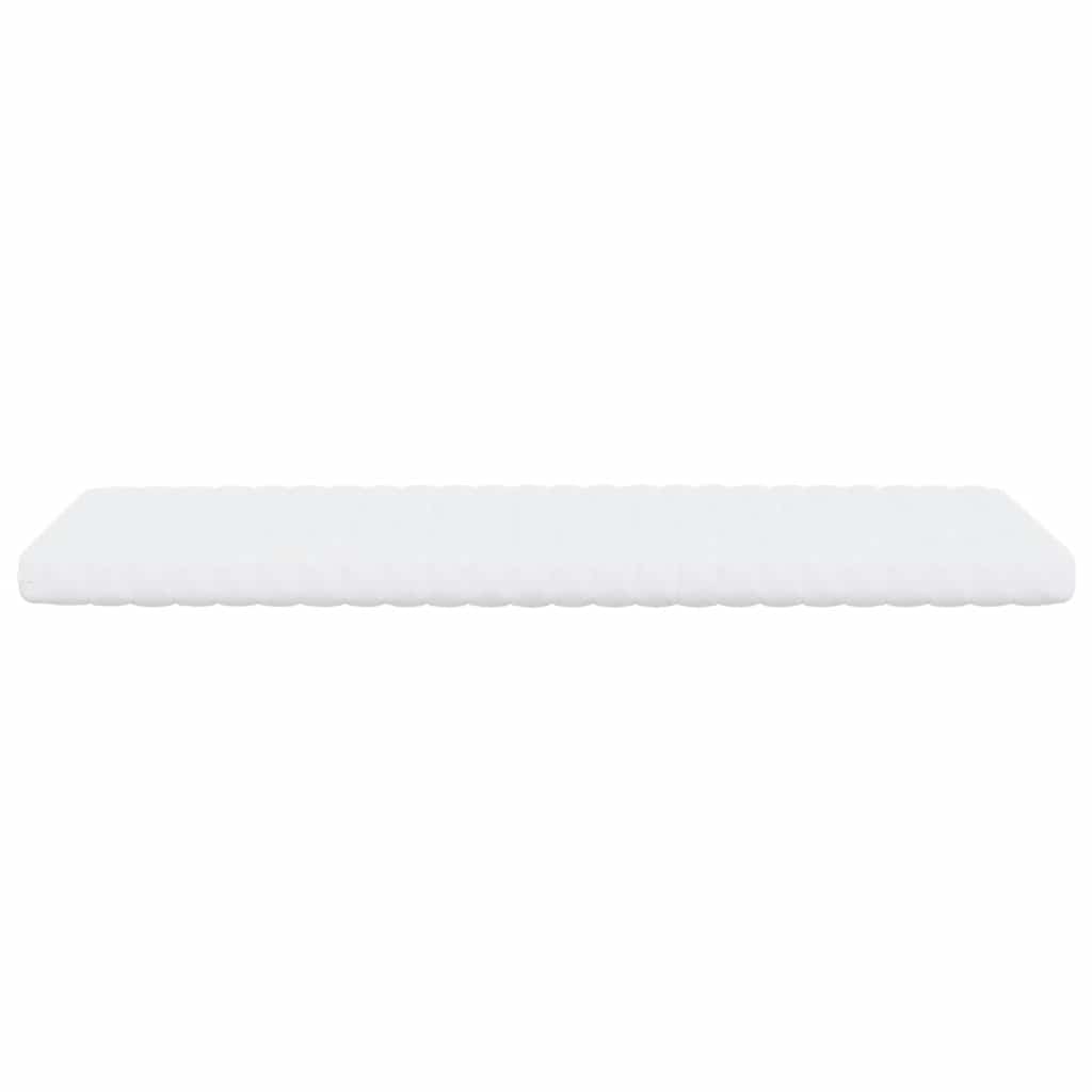 Matelas en mousse blanc 80x220 cm 7 zones dureté 20 ILD - XIOS