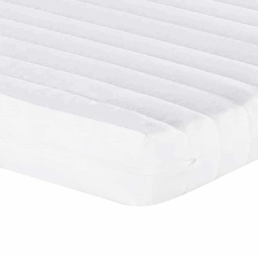 Matelas en mousse blanc 140x220 cm 7 zones dureté 20 ILD - XIOS