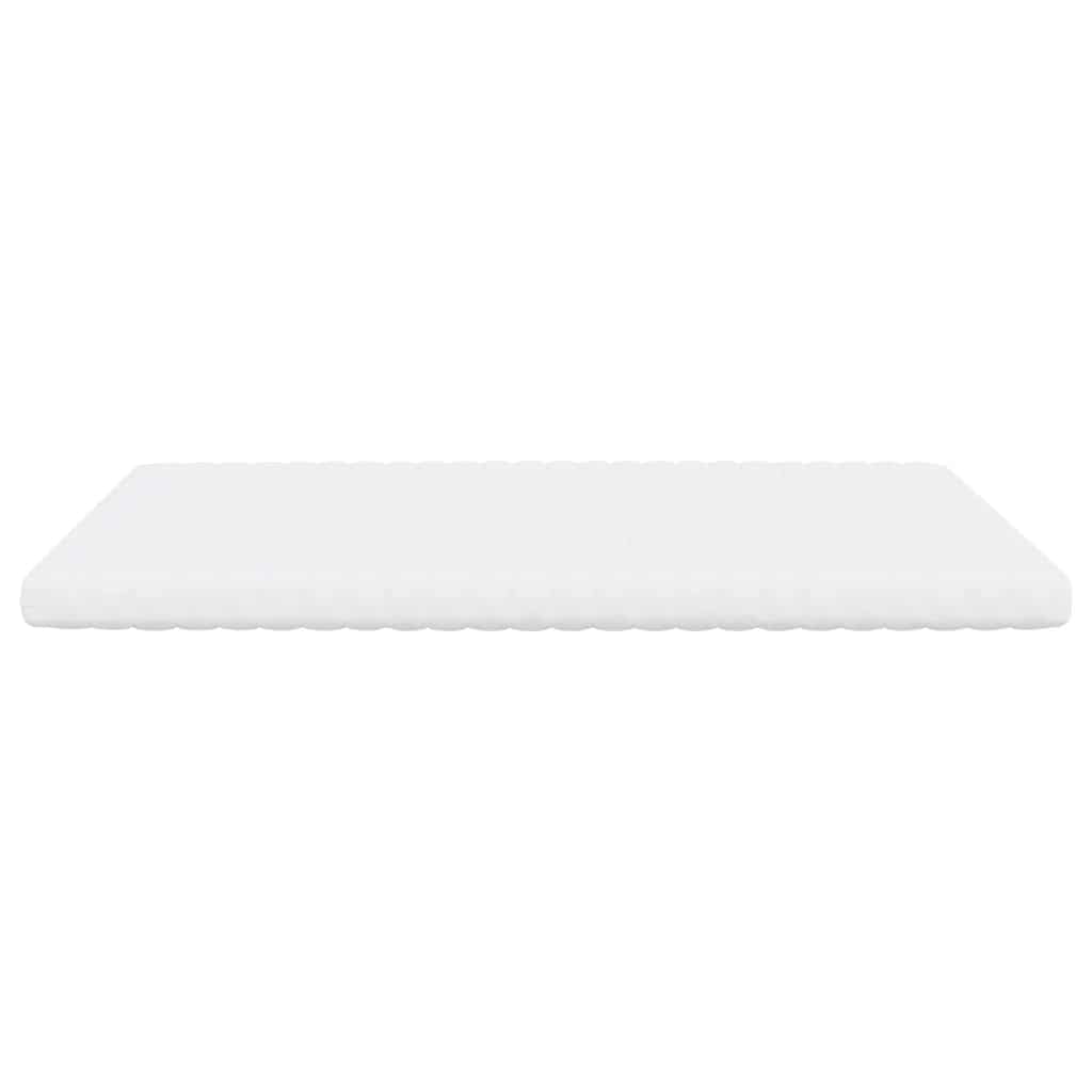 Matelas en mousse blanc 160x220 cm 7 zones dureté 20 ILD - XIOS