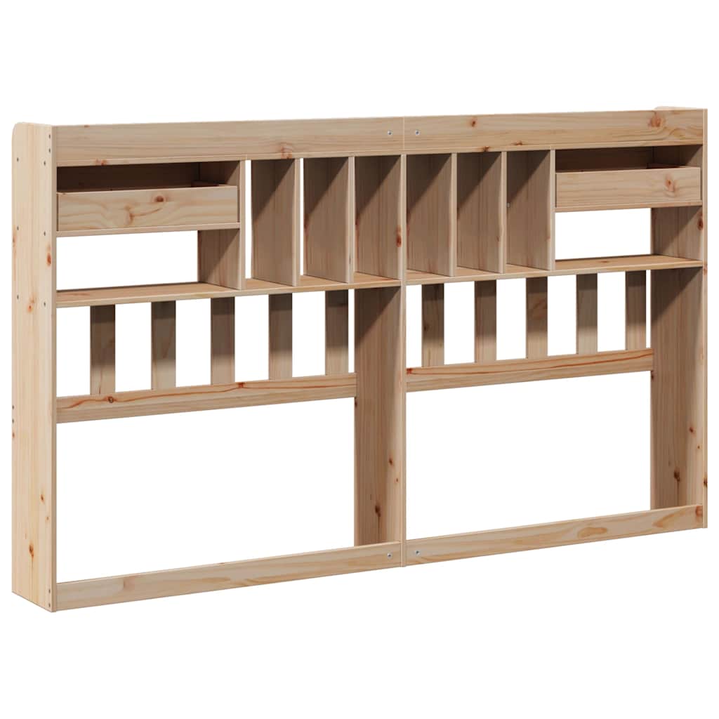 Tête de lit avec rangement 180 cm bois massif de pin - XIOS