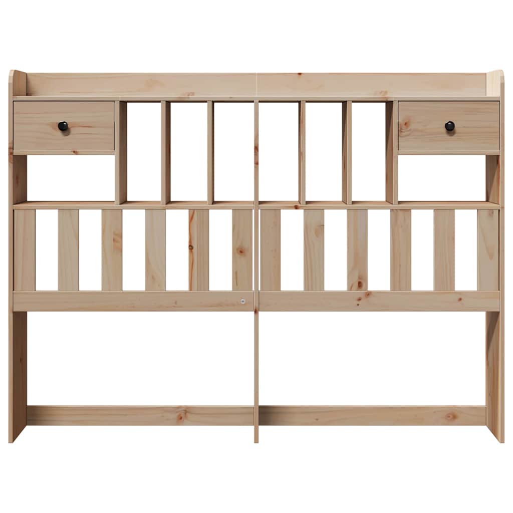 Tête de lit avec rangement 150 cm bois massif de pin - XIOS