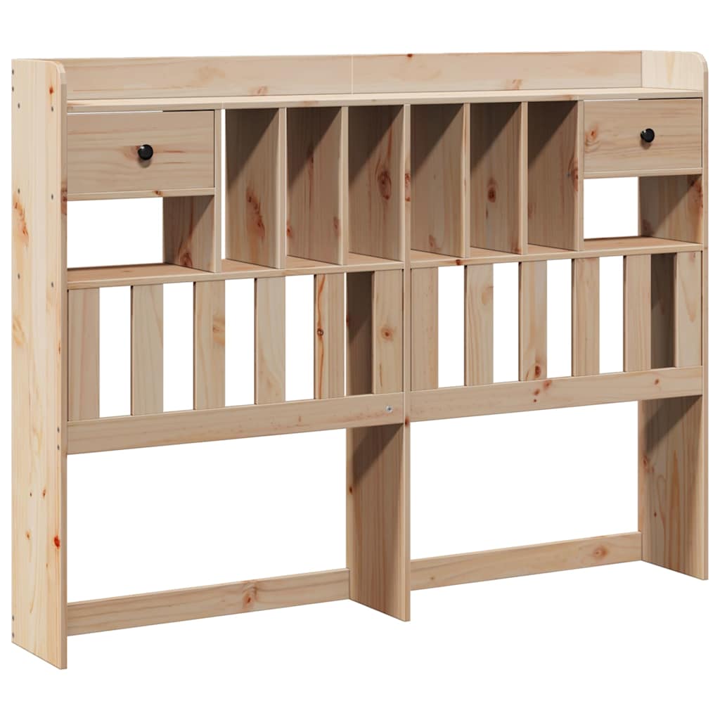Tête de lit avec rangement 140 cm bois massif de pin - XIOS