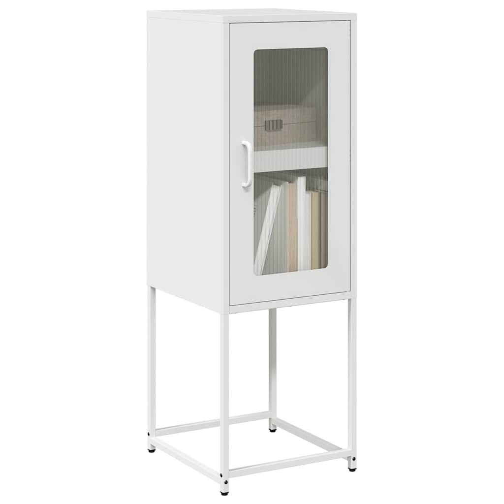 Buffet blanc 36x39x107 cm acier laminé à froid - XIOS