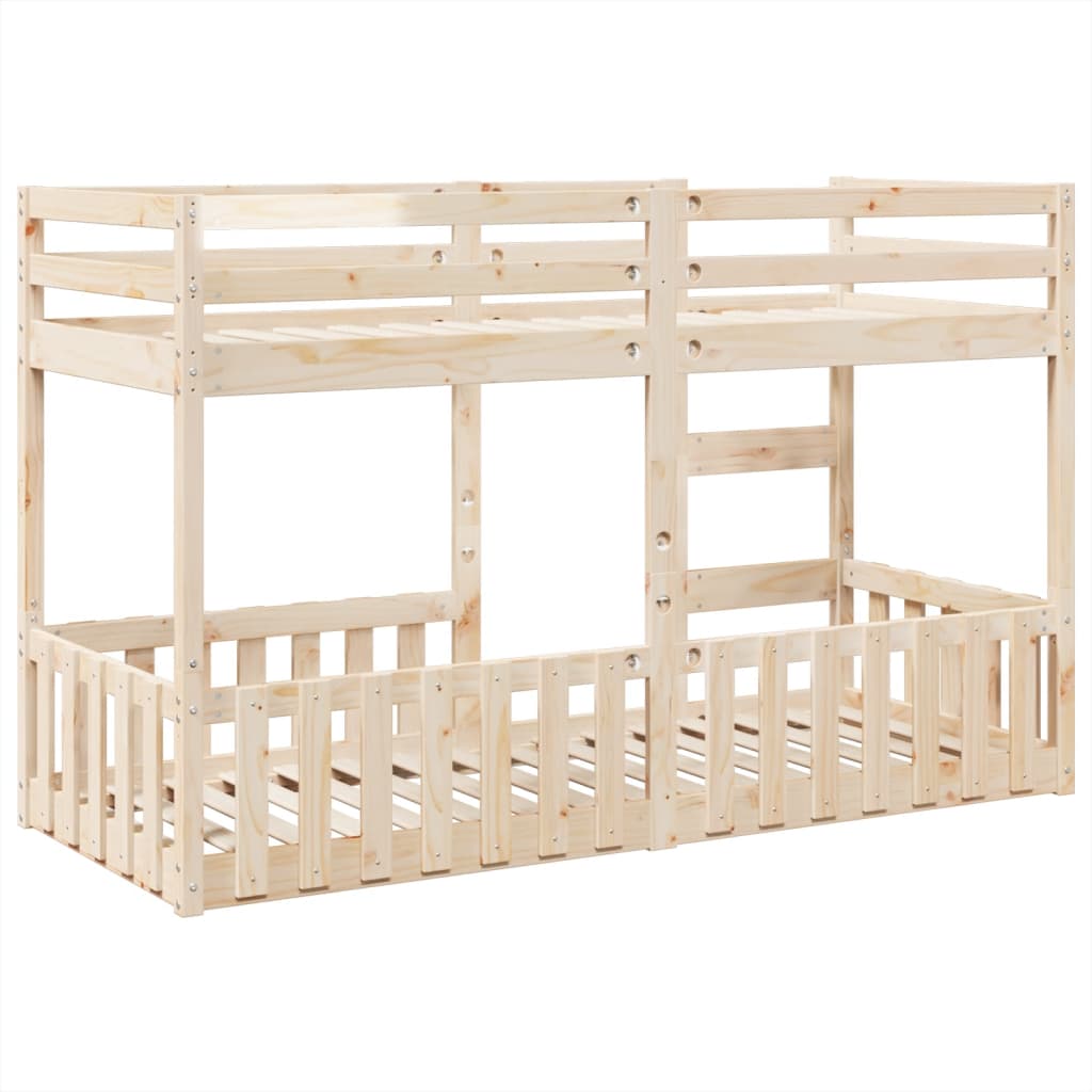 Lit superposé 75x190 cm Bois de pin massif - XIOS