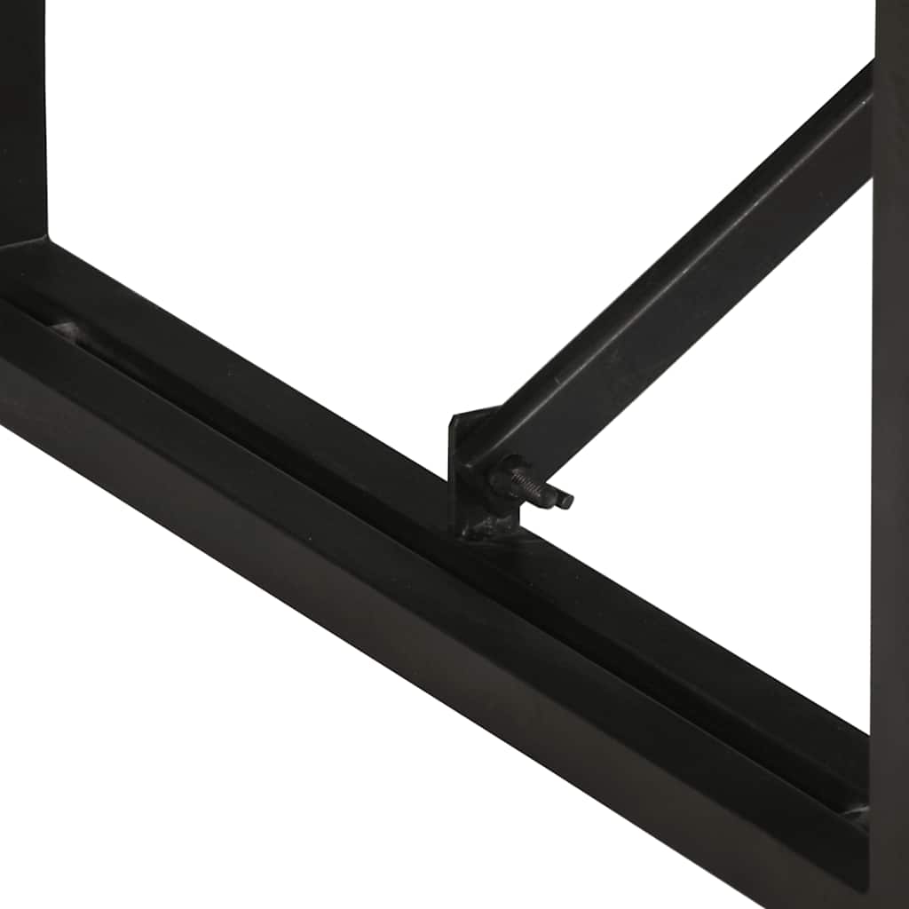 Table basse 100x50x35 cm bois de manguier massif brut - XIOS