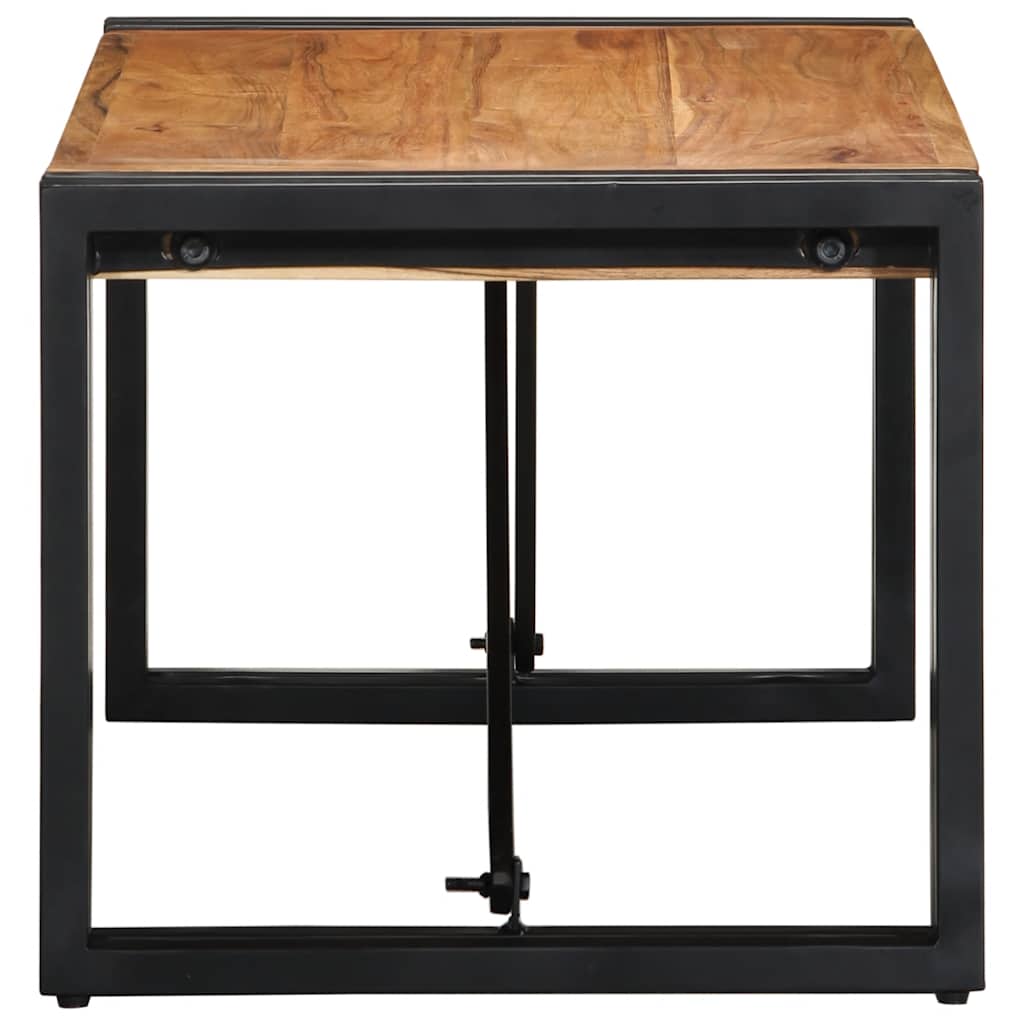 Table basse 80x40x35 cm bois massif d'acacia - XIOS