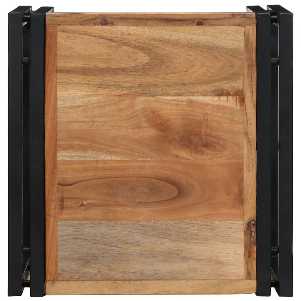 Table basse 40x40x35 cm bois massif acacia - XIOS