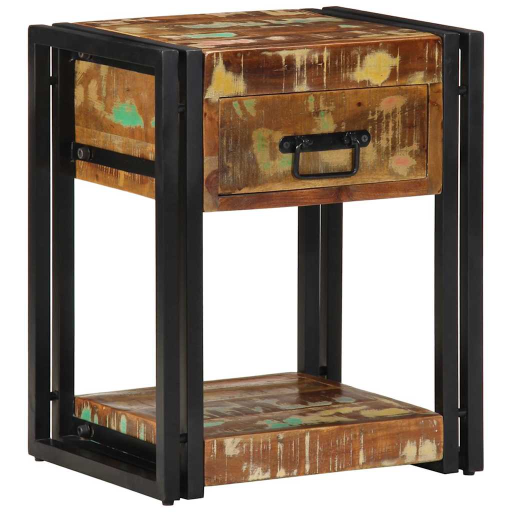 Cabinet de chevet avec tiroir 2 pcs Multicolore 40 x 35 x 50 cm - XIOS