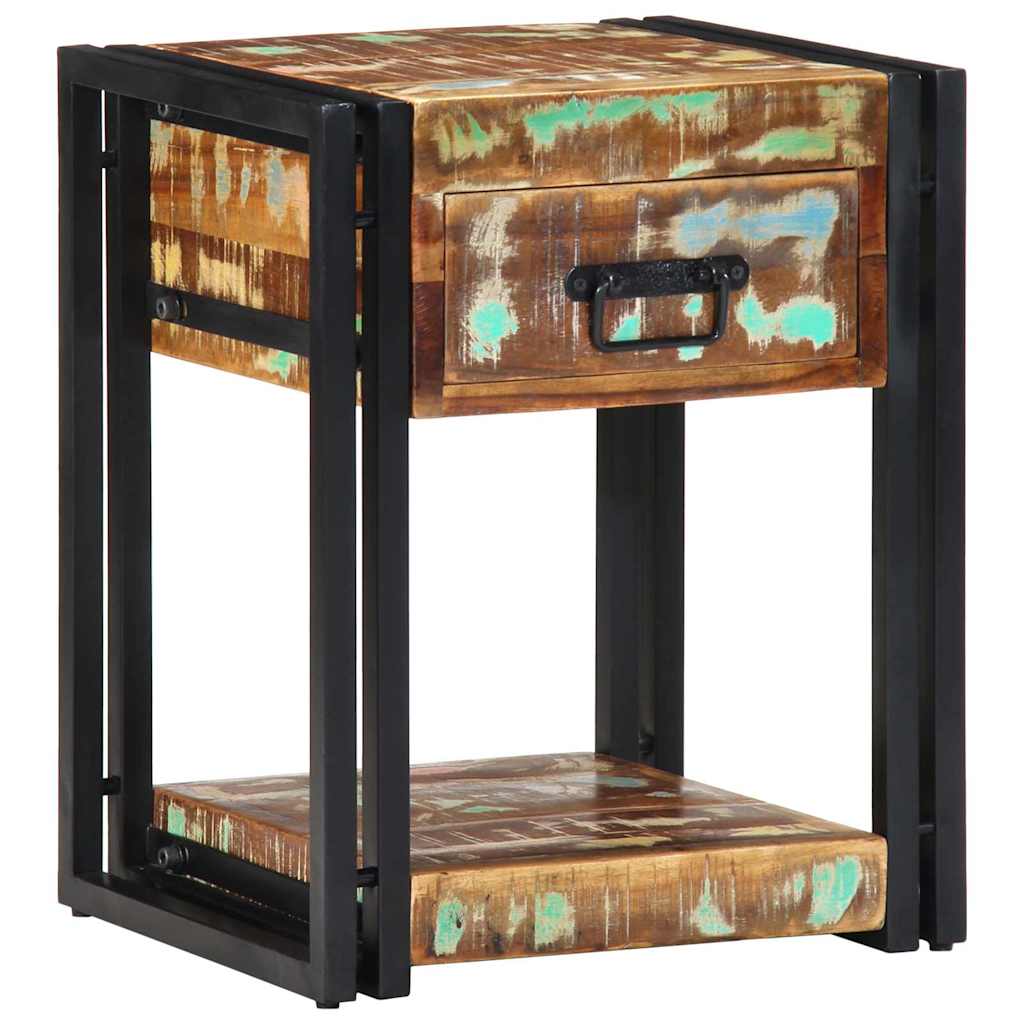 Cabinet de chevet avec tiroir 2 pcs Multicolore 40 x 35 x 50 cm - XIOS