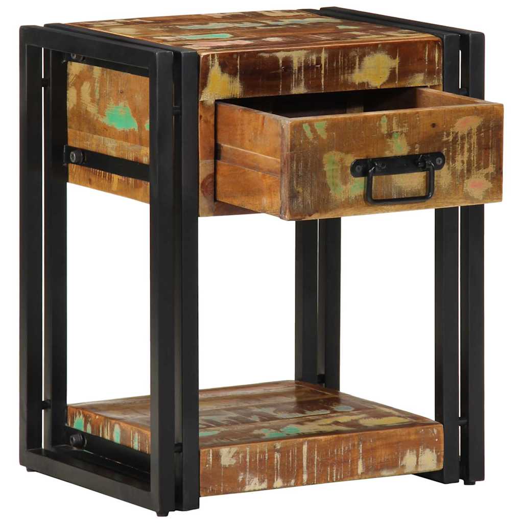 Cabinet de chevet avec tiroir 2 pcs Multicolore 40 x 35 x 50 cm - XIOS