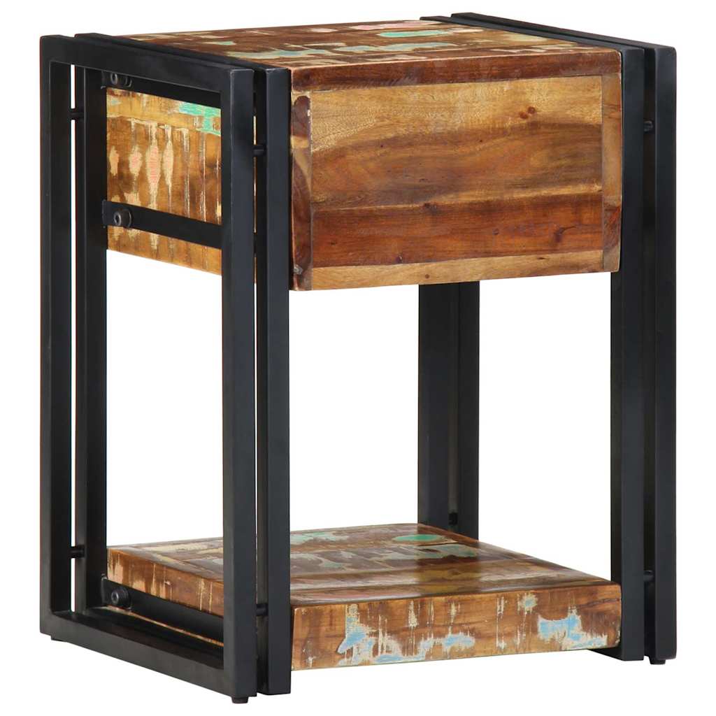 Cabinet de chevet avec tiroir 2 pcs Multicolore 40 x 35 x 50 cm - XIOS