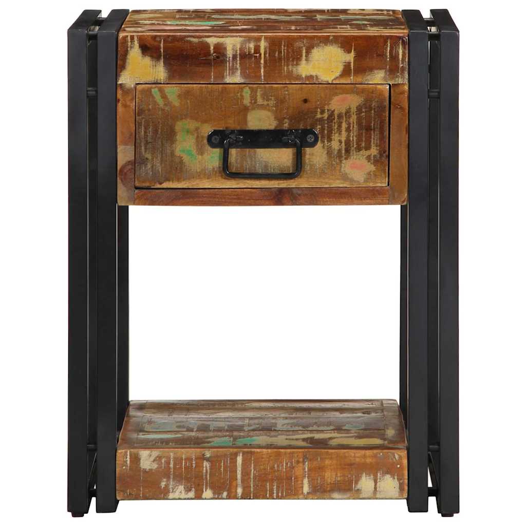 Cabinet de chevet avec tiroir 2 pcs Multicolore 40 x 35 x 50 cm - XIOS