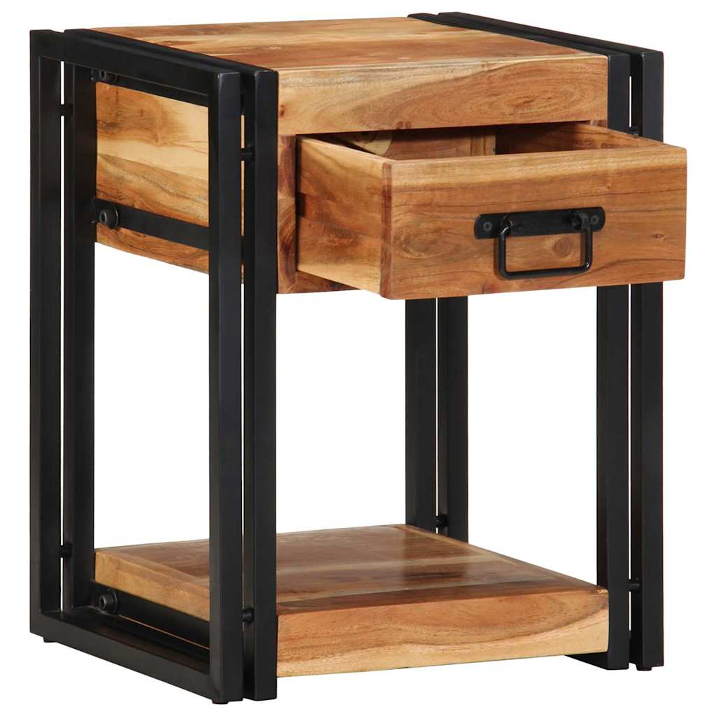 Cabinet de chevet avec tiroir 2 pcs Marron 40 x 35 x 50 cm - XIOS