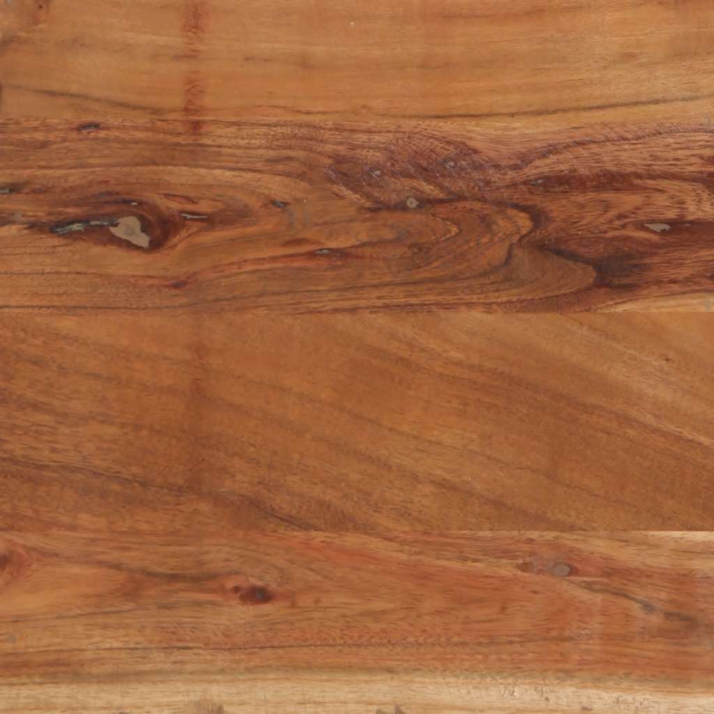 Table de chevet 40x40x59 cm en bois massif d'acacia - XIOS