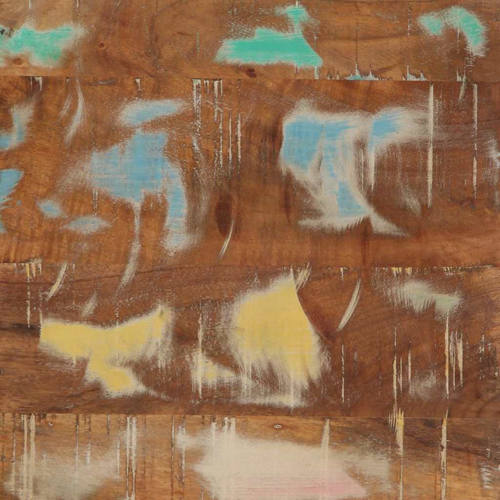 Table de chevet 40x40x59 cm en bois massif recyclé - XIOS