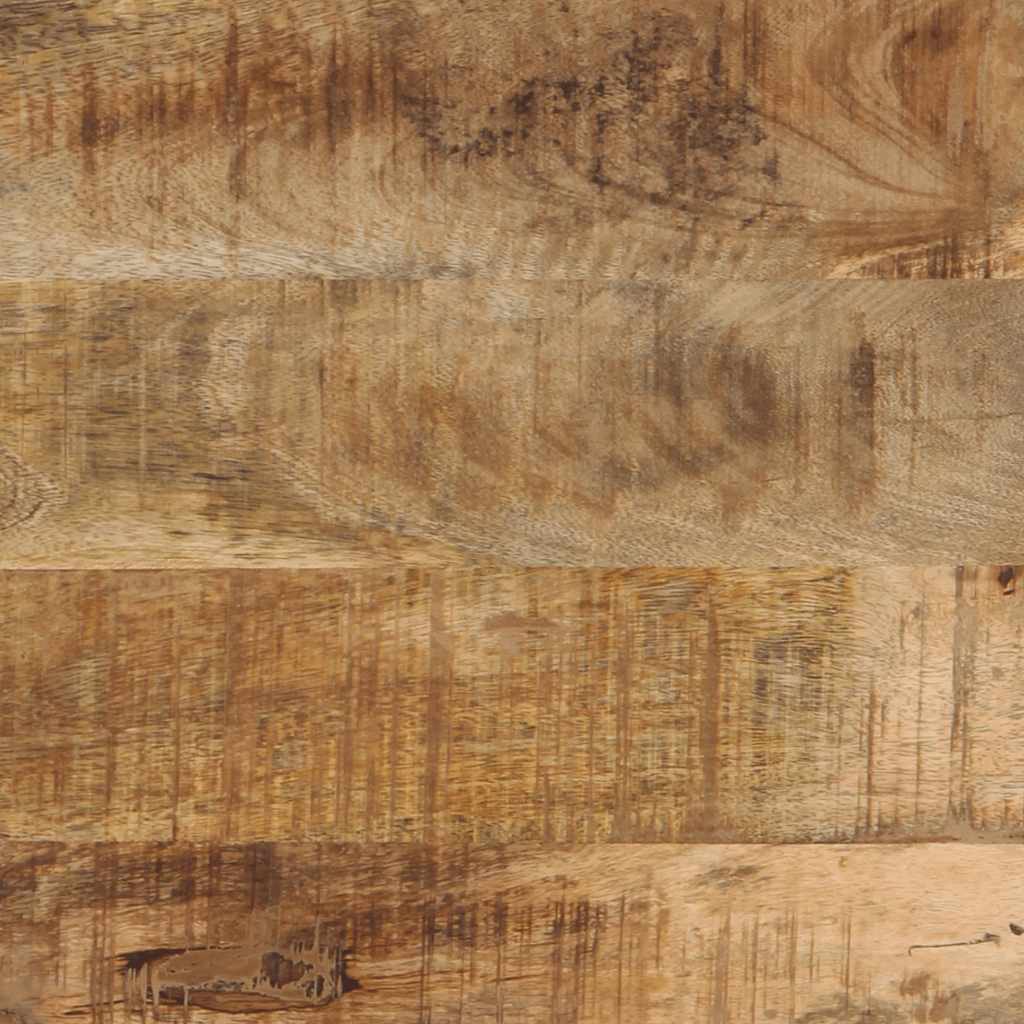 Tables de chevet (2 pcs) 40x40x50 cm Bois massif brut de manguier - XIOS