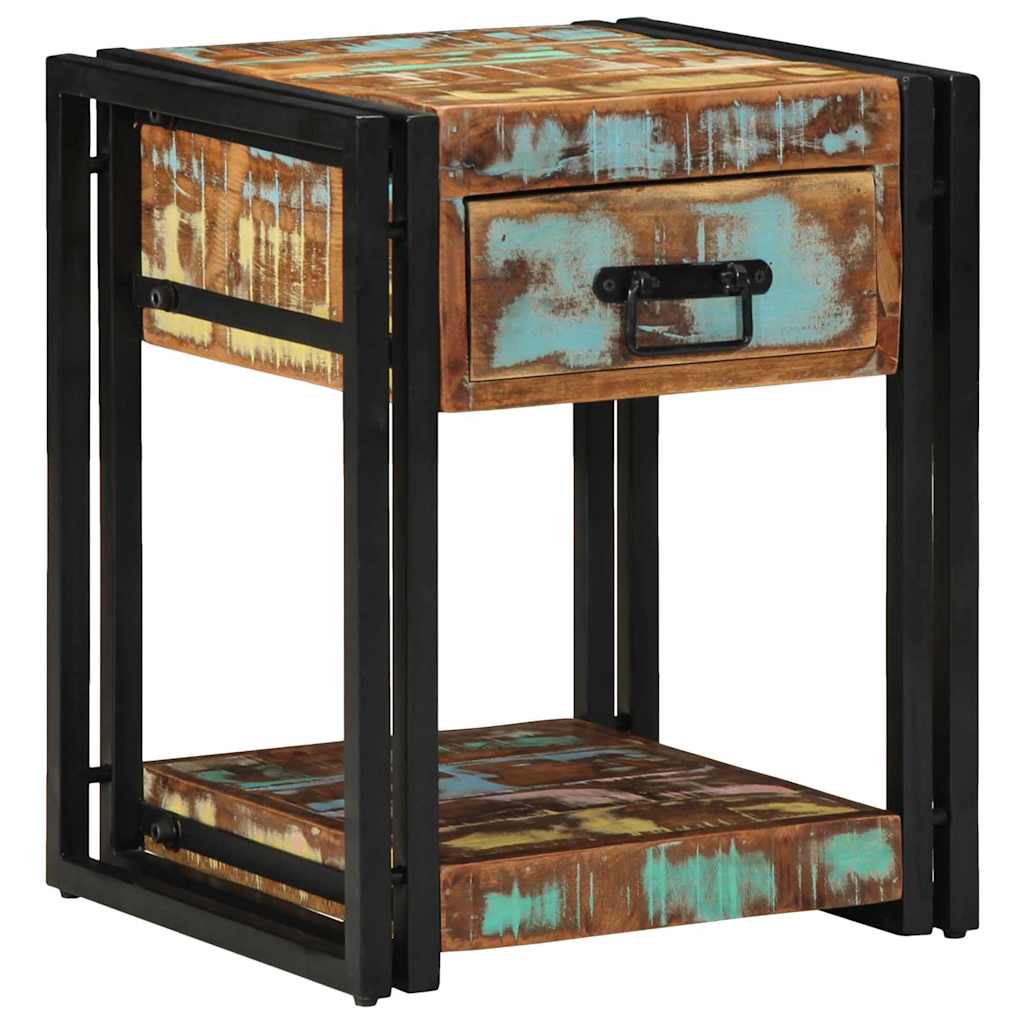 Cabinet de chevet avec tiroir Multicolore 40 x 40 x 50 cm - XIOS