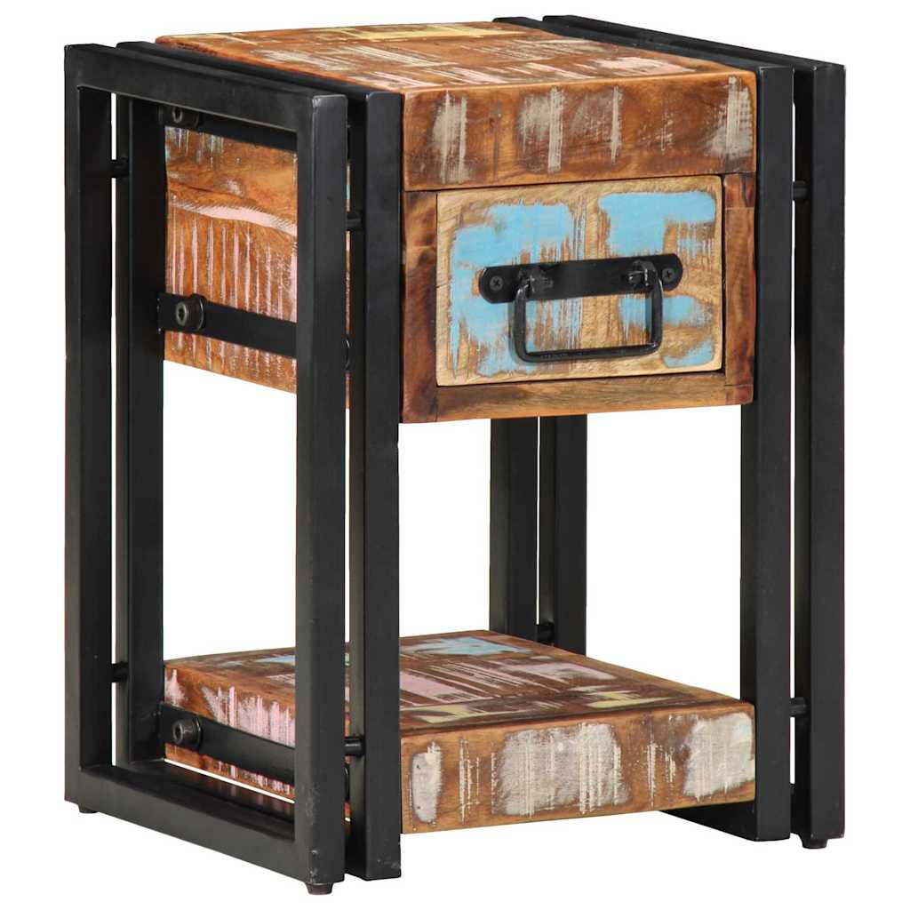 Cabinet de chevet avec tiroir Multicolore 30 x 30 x 40 cm - XIOS