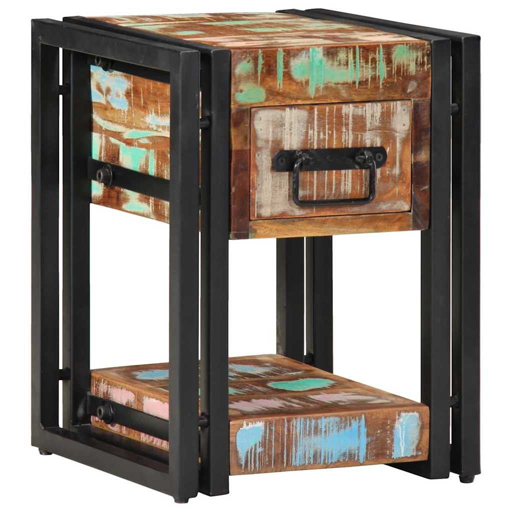 Cabinet de chevet avec tiroir Multicolore 30 x 30 x 40 cm - XIOS