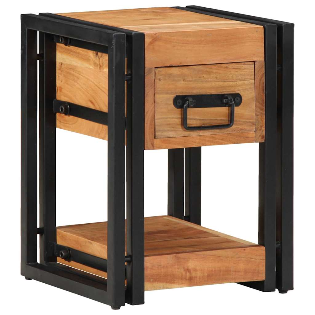 Cabinet de chevet avec tiroir 2 pcs Marron 30 x 30 x 40 cm - XIOS