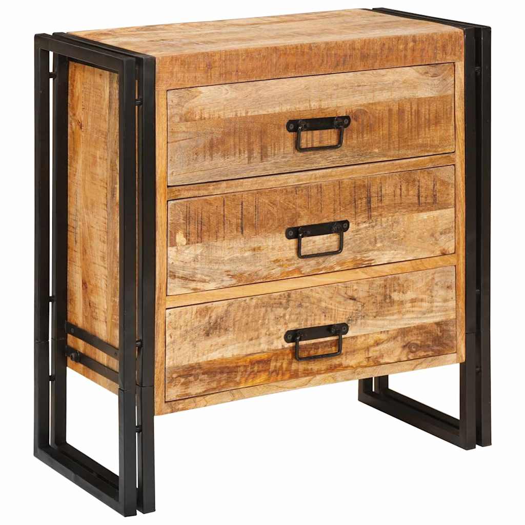 Buffet Marron 66 x 33 x 70 cm bois de manguier massif - XIOS