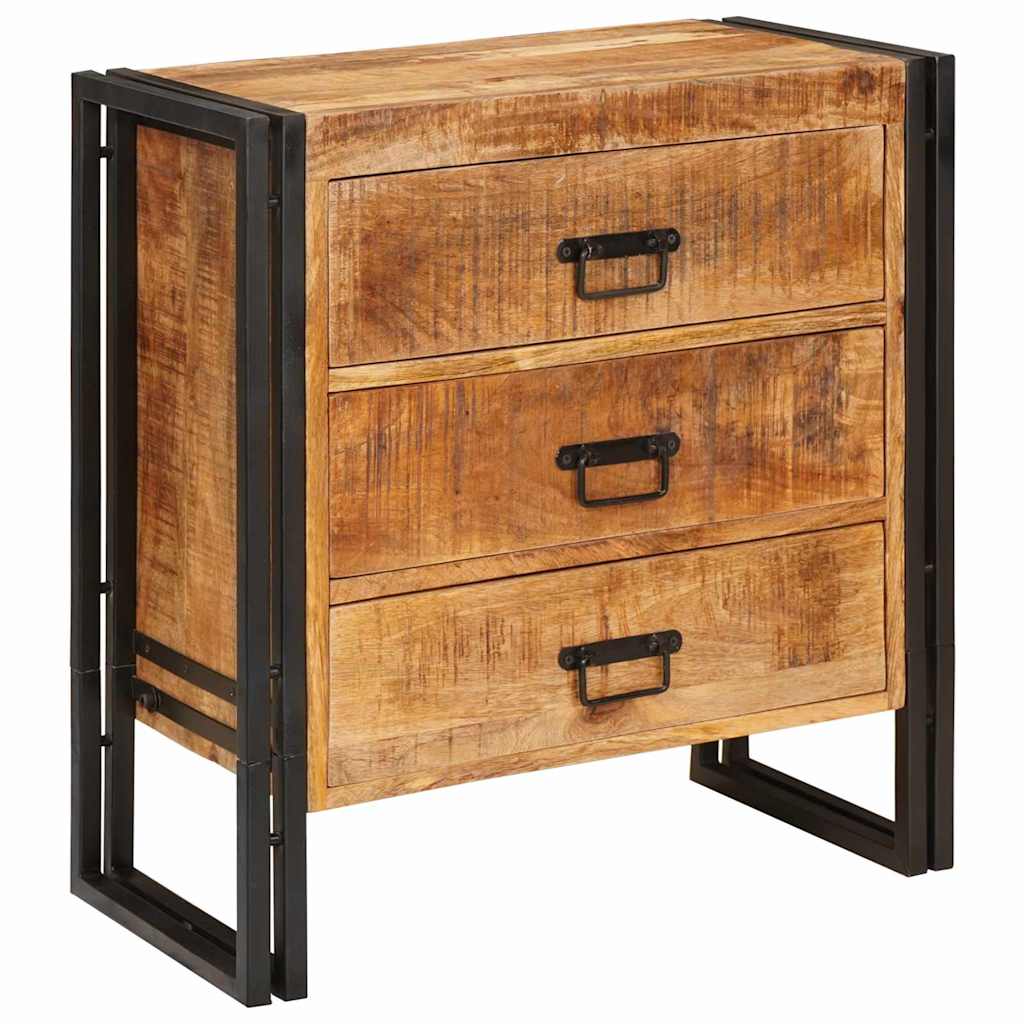 Buffet Marron 66 x 33 x 70 cm bois de manguier massif - XIOS