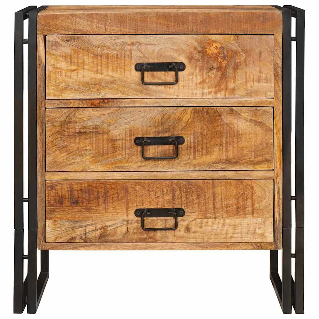 Buffet Marron 66 x 33 x 70 cm bois de manguier massif - XIOS