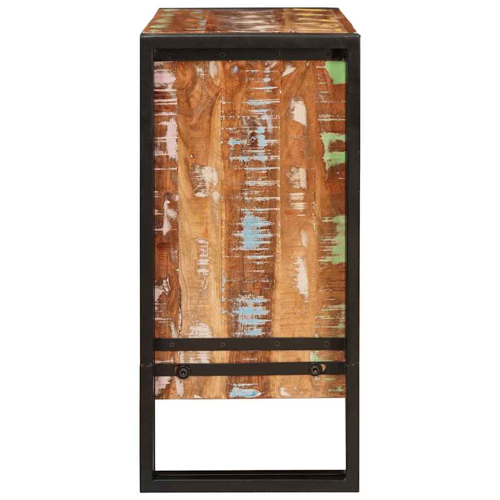 Buffet Marron 66 x 33 x 70 cm bois de récupération massif - XIOS