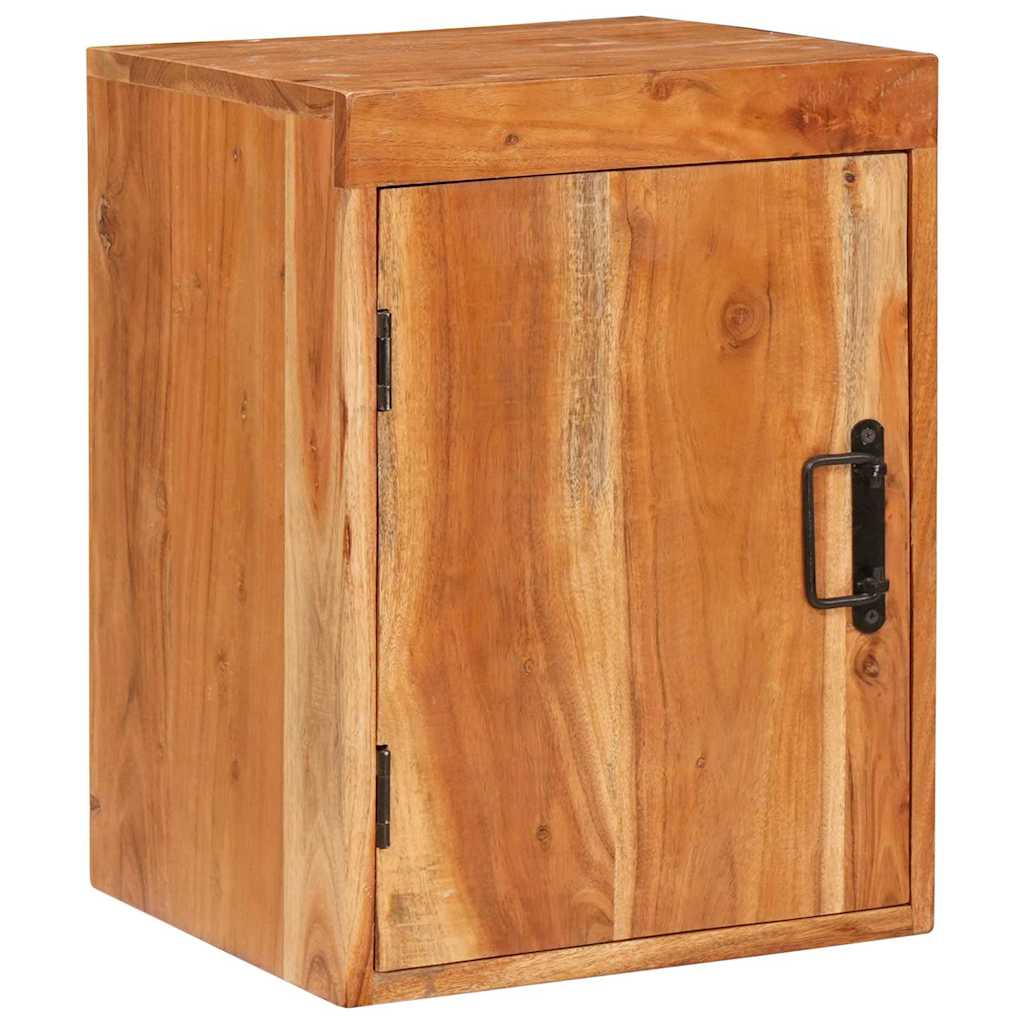 Table de chevet Marron 35 x 33 x 48 cm Bois massif d'acacia - XIOS