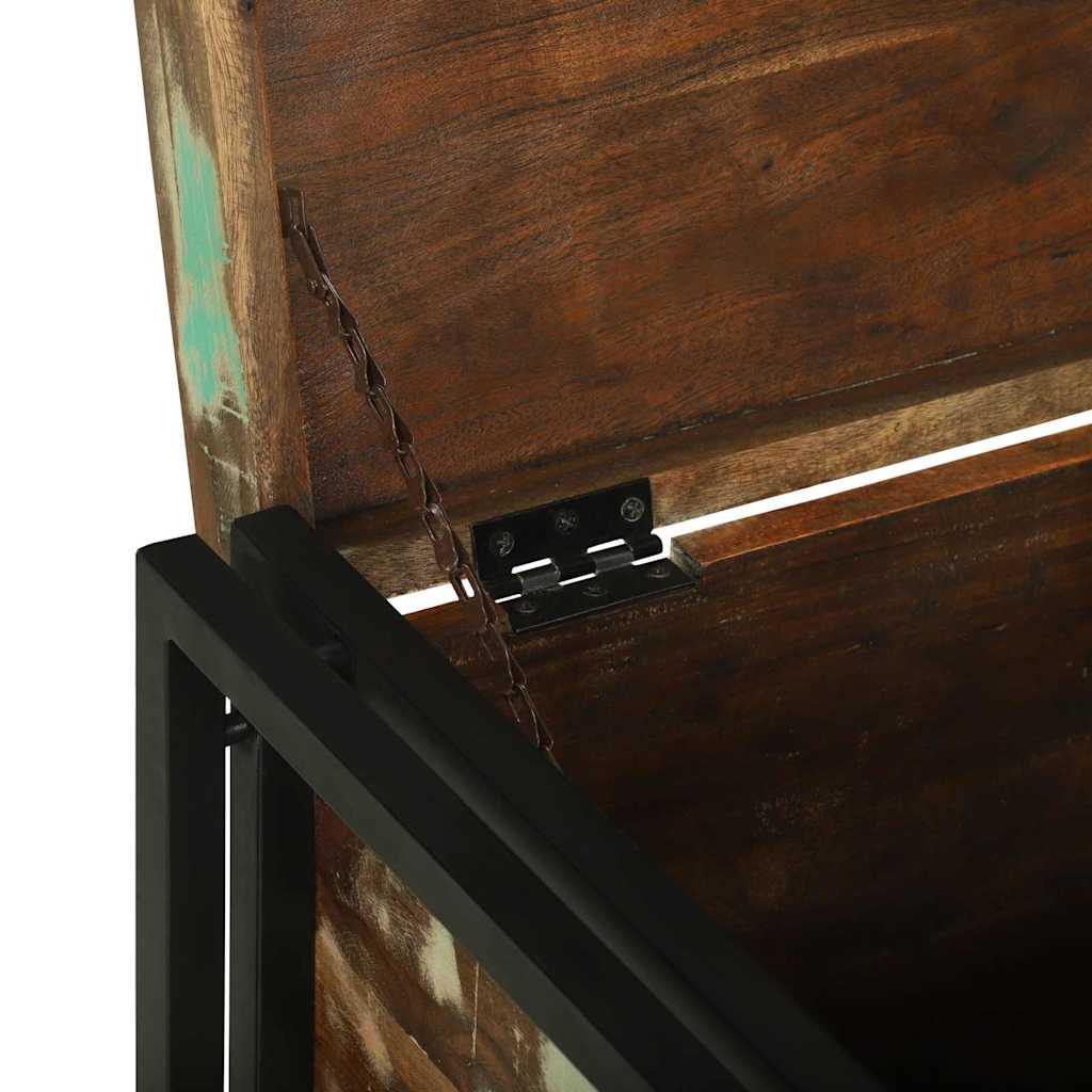 Boîte de Rangement 60 x 40 x 41 cm Bois de récupération - XIOS