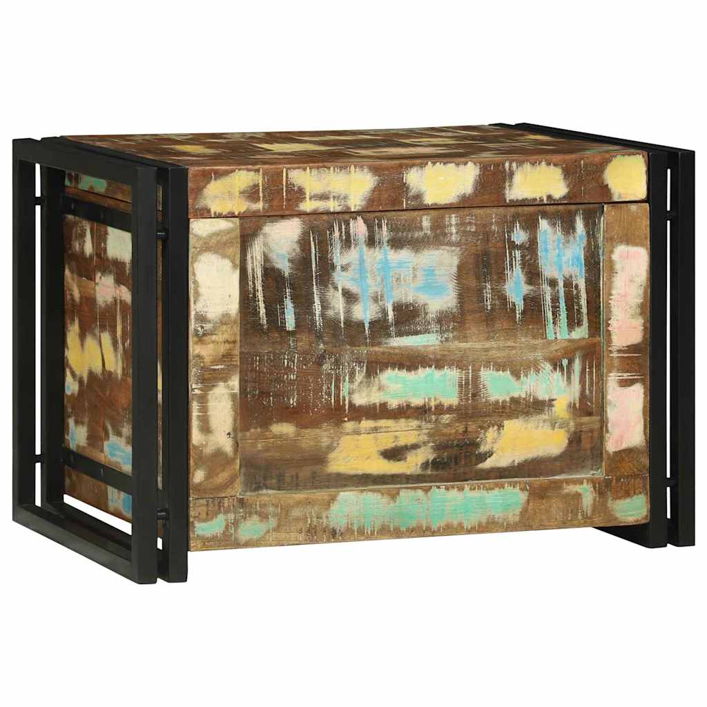 Boîte de Rangement 60 x 40 x 41 cm Bois de récupération - XIOS