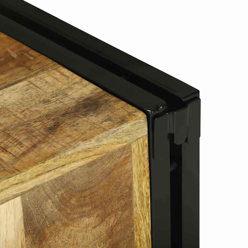 Étagère à vin Marron 34.5 x 35 x 39 cm Bois de manguier massif - XIOS