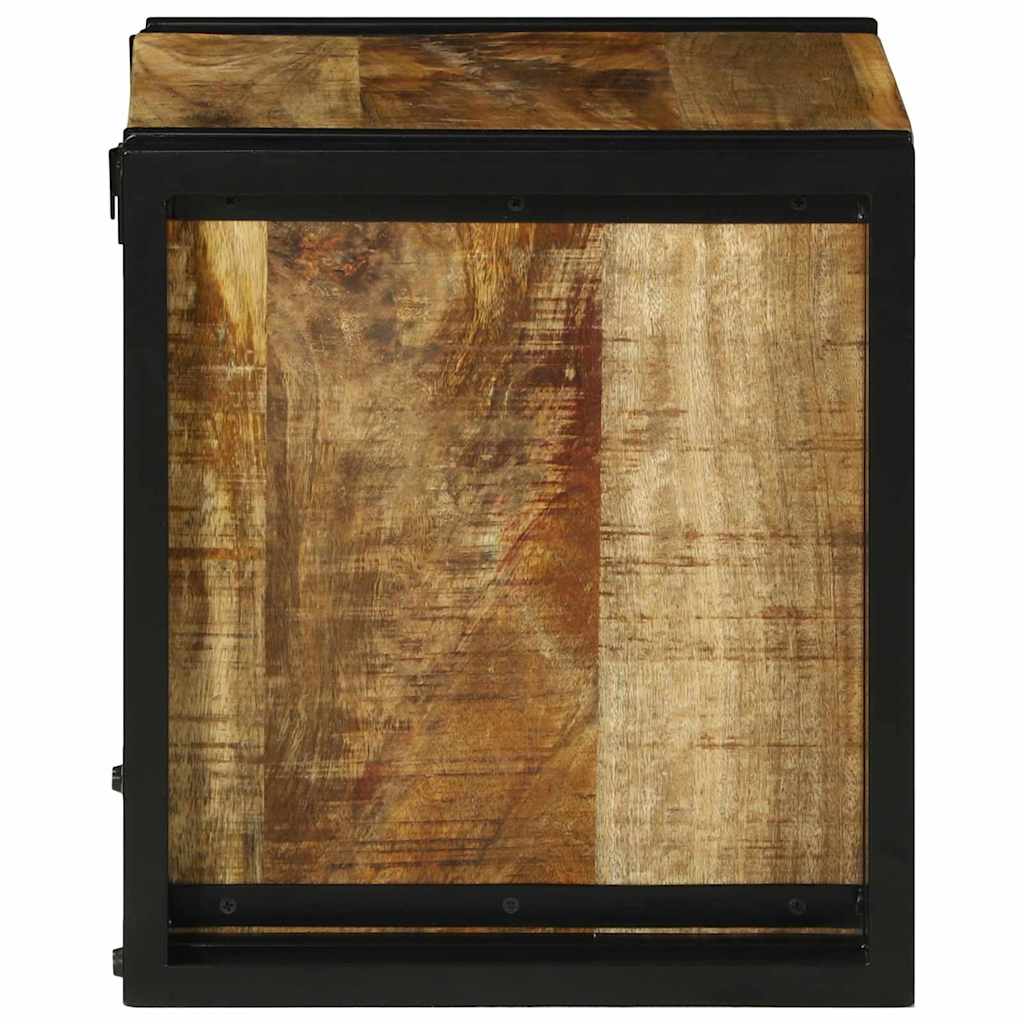 Étagère à vin Marron 34.5 x 35 x 39 cm Bois de manguier massif - XIOS