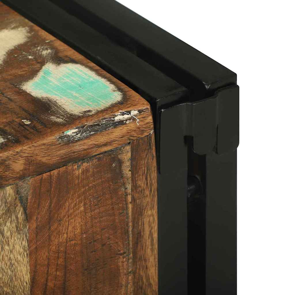 Étagère à vin 34.5 x 35 x 39 cm Bois massif de récupération - XIOS