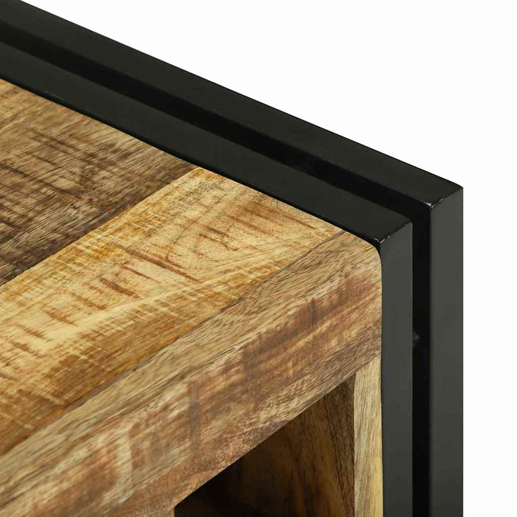 Étagère à vin 2 pcs 46 x 35 x 27,5 cm Bois de mangue massif - XIOS