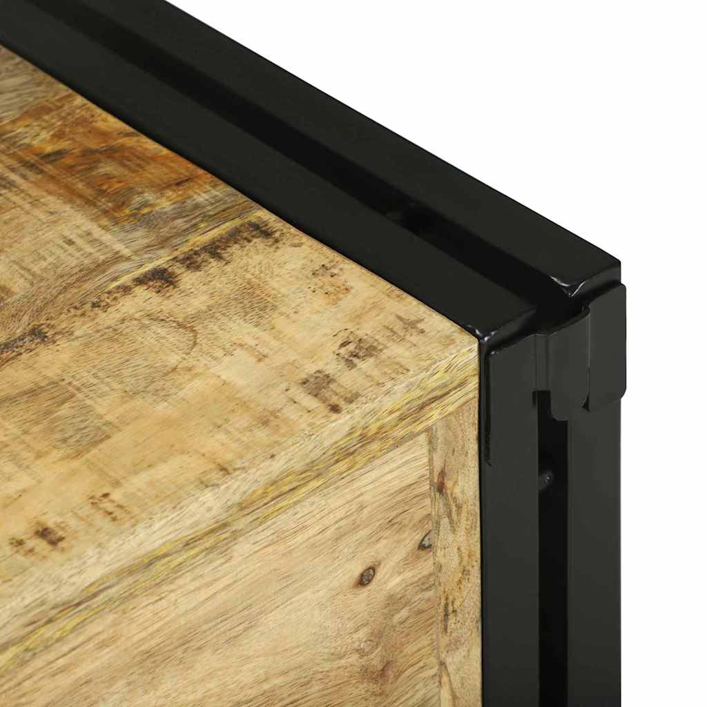 Étagère à vin 2 pcs 46 x 35 x 27,5 cm Bois de mangue massif - XIOS