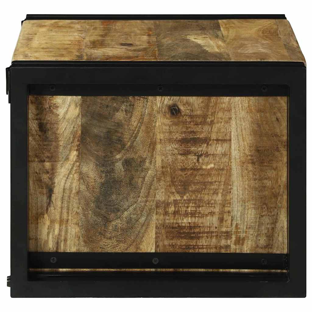 Étagère à vin 2 pcs 46 x 35 x 27,5 cm Bois de mangue massif - XIOS
