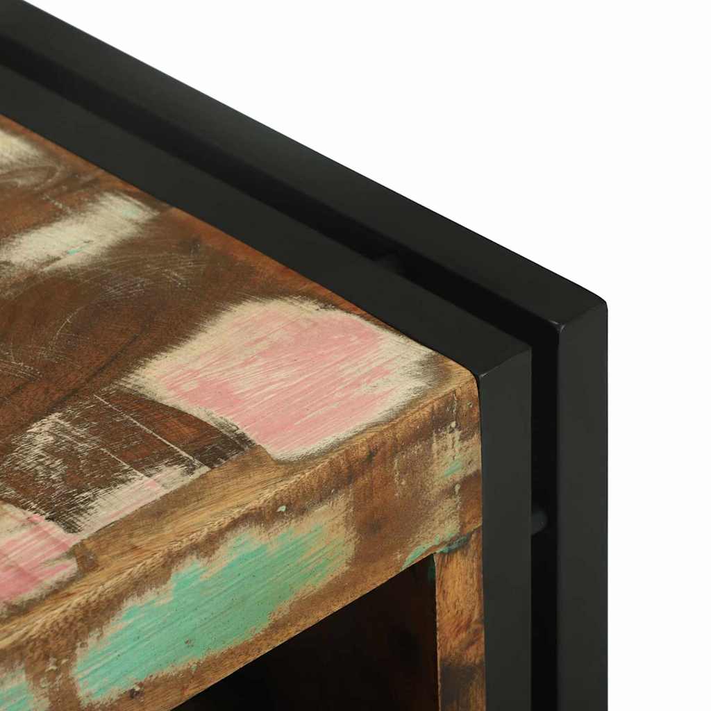 Étagère à vin 2 pc 46 x 35 x 27,5 cm Bois Recyclé Solide - XIOS